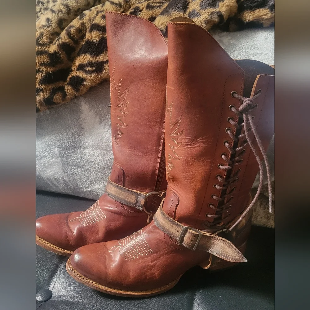 NIB FREEBIRD STAGECOACH BOOTS SZ 12 - Picture 5 of 11